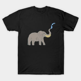 Elephant Water Splash T-Shirt